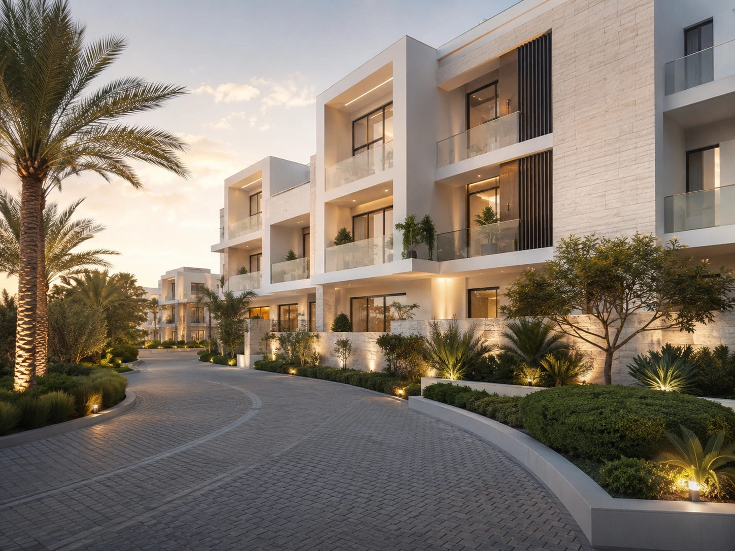 مشروع سكني حديث